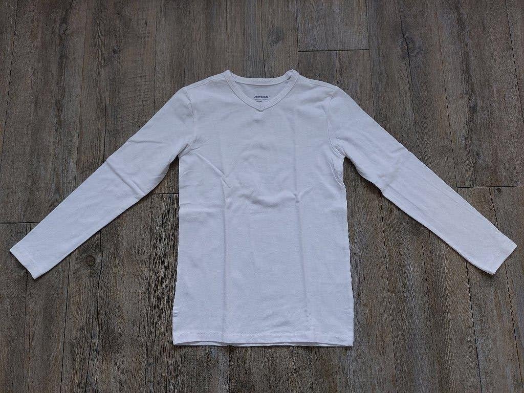 Longsleeve met V-hals maat 134/140, Kinderen en Baby's, Kinderkleding | Maat 134, Zeeman, Nieuw, Ophalen of Verzenden, Shirt of Longsleeve