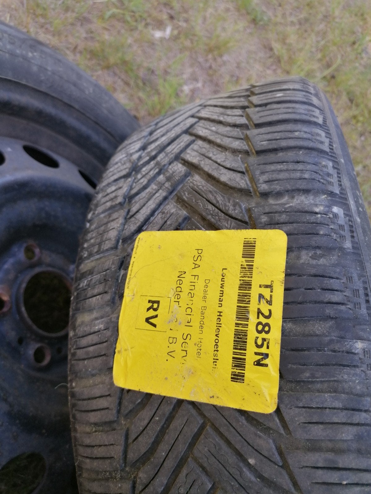 Banden met velg Peugeot - Michelin 205/55 R16, Ophalen, 16 inch, Banden en Velgen, 205 mm