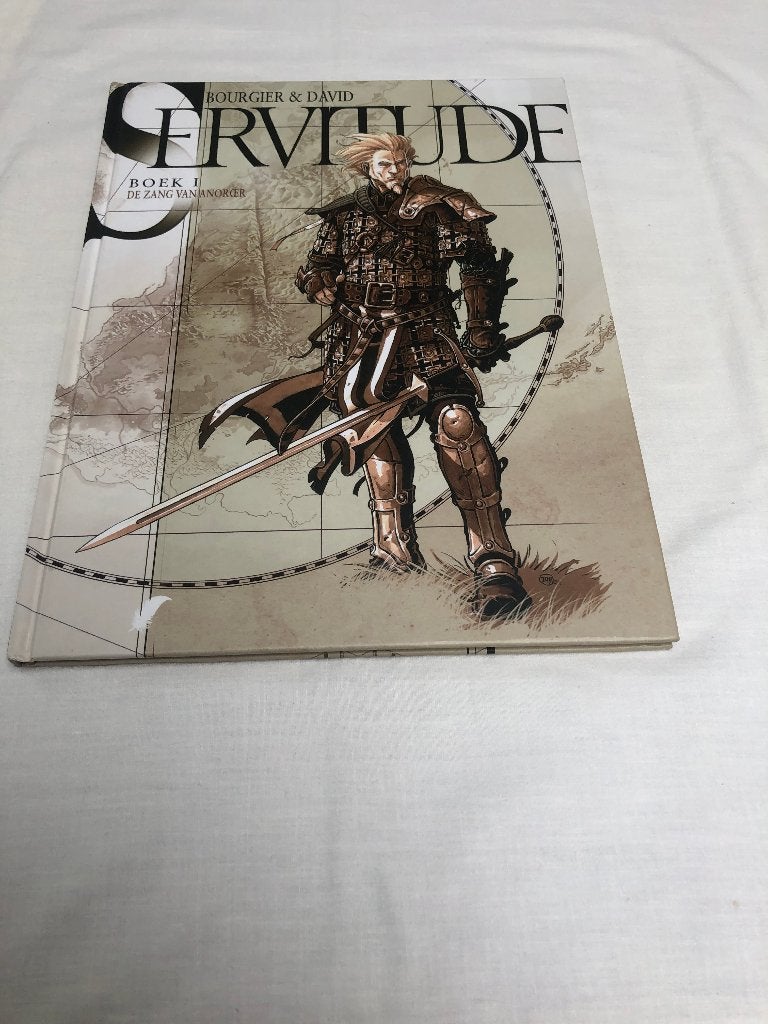 Servitude Boek 1 De Zang van Anorces HC 2e druk 2012, Boeken, Bourgier & David., Eén stripboek, Ophalen of Verzenden, Zo goed als nieuw