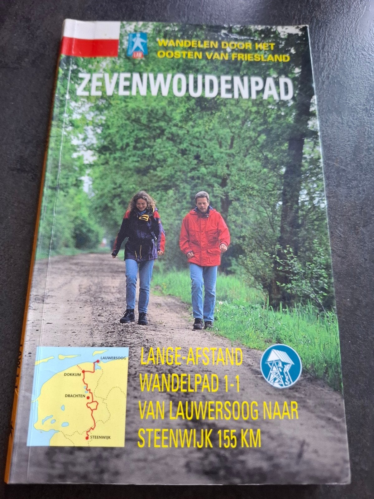 Zevenwoudenpad, law 1-1 Lauwersoog-Steenwijk, Ophalen of Verzenden, Gelezen, Benelux