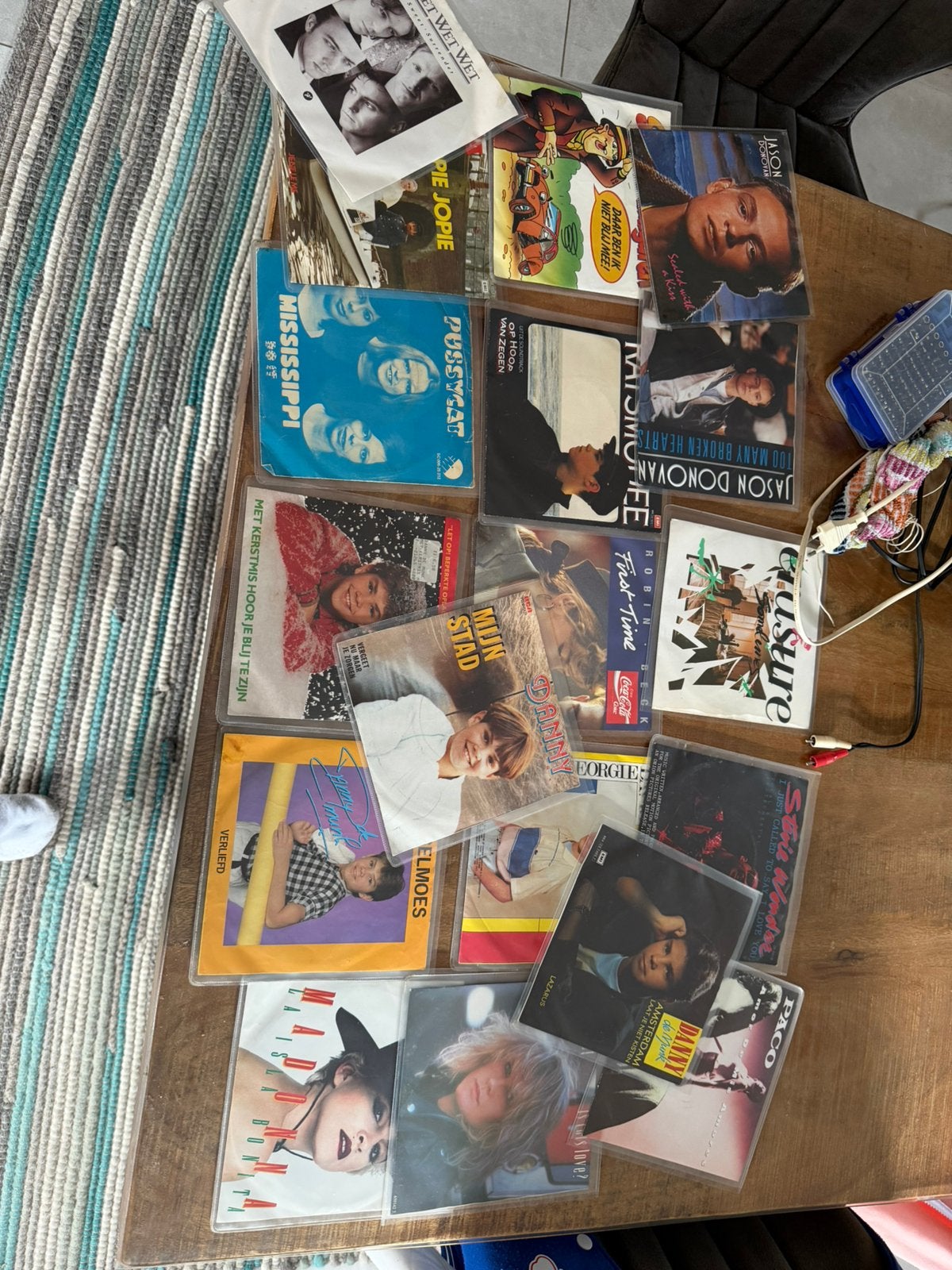 Diverse vinyl lp singeltjes, Ophalen of Verzenden, Zo goed als nieuw, Overige formaten, Pop