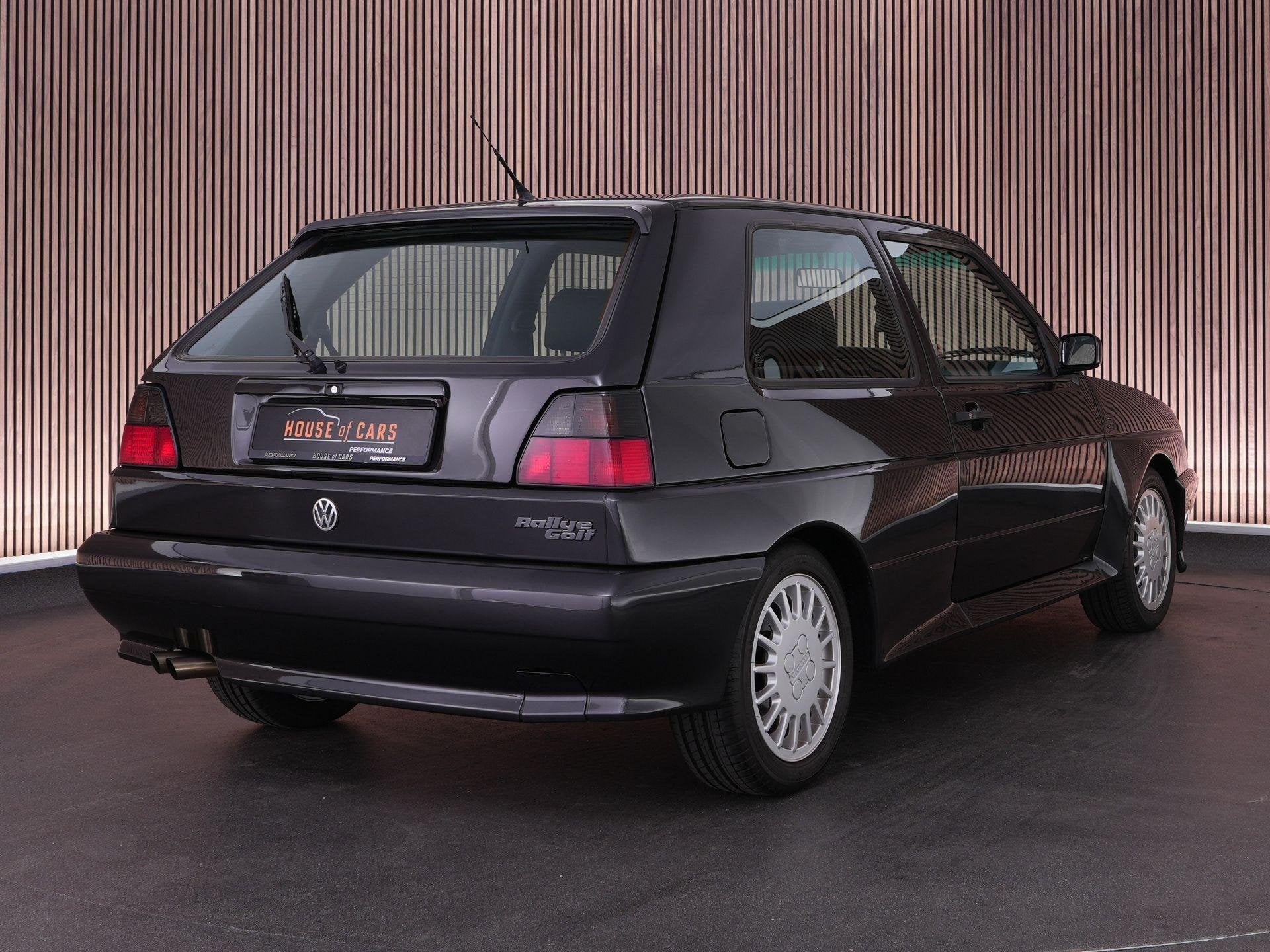 Volkswagen Golf G60 Rallye 1.8 160pk GTI |NIEUWSTAAT!|volled, Auto's, Voorwielaandrijving, Gebruikt, Zwart, 4 cilinders