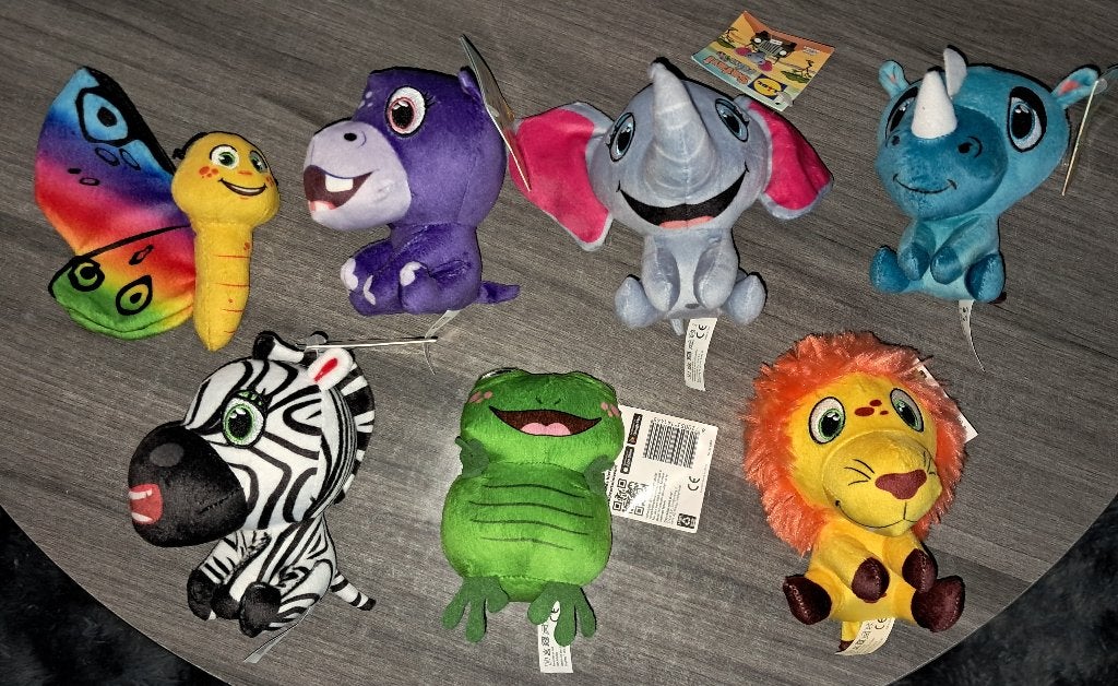 8 leuke Lidl knuffels, Lidl, Ophalen of Verzenden