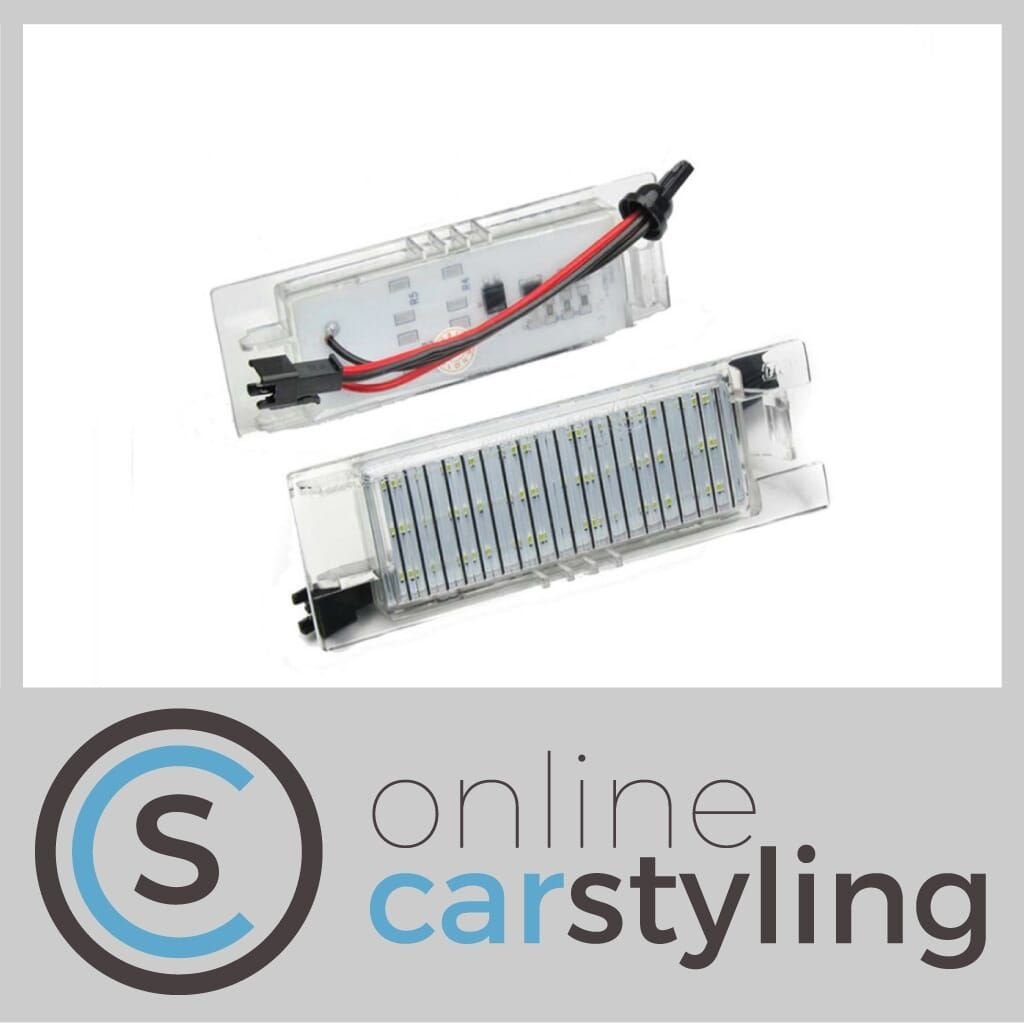 LED Kentekenverlichting Opel Corsa C / D / E, Auto-onderdelen, -, -, Opel, Nieuw