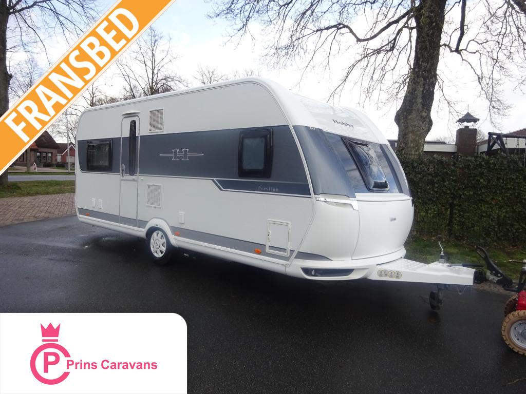 Prachtige Hobby 540 Prestige Met Mover, Caravans en Kamperen, Rondzit, Hobby, Bedrijf, Overige typen