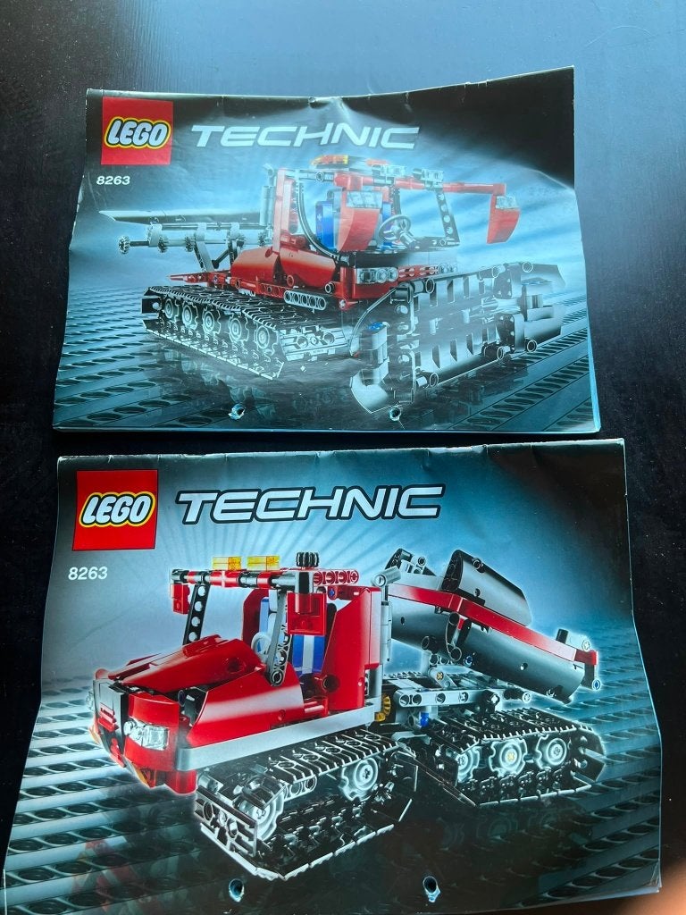 LEGO Technic Sneeuwschuiver 8263 - Compleet met opbergbox, Kinderen en Baby's, Speelgoed | Duplo en Lego, Gebruikt, Lego, Complete set