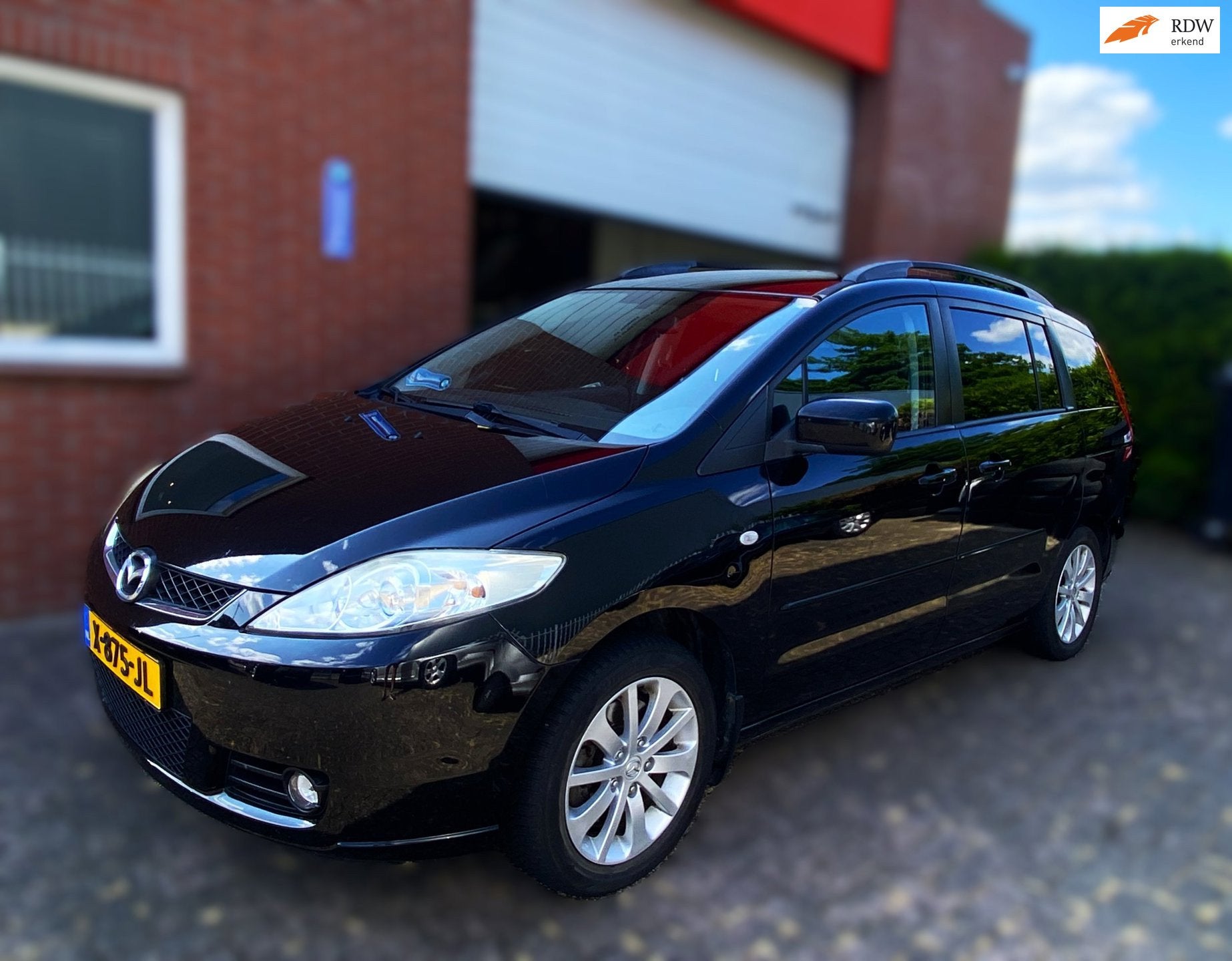 Mazda 5 1.8 7 zits/ Trekhaak/ Zeer netjes!, Auto's, Mazda, Dealer onderhouden, Stof, Gebruikt, 4 cilinders