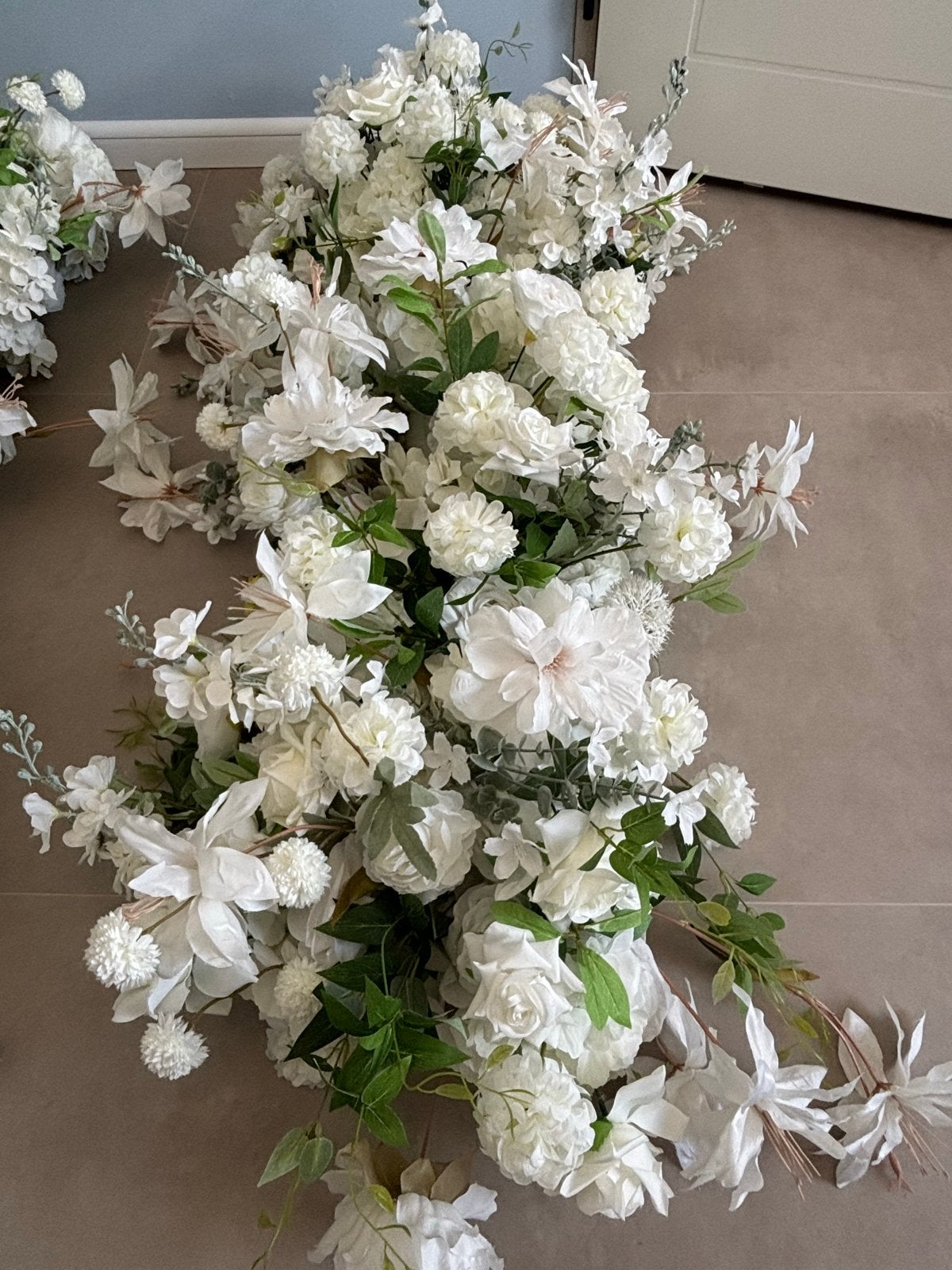 Hoogwaardige kunstbloemen/bloemenslingers+extralosse bloemen, Ophalen, Binnen, Textiel, Onderhoudsvrij