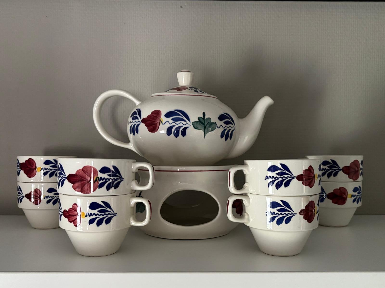 Boerenbont servies, Ophalen, Zo goed als nieuw, Aardewerk, Overige typen
