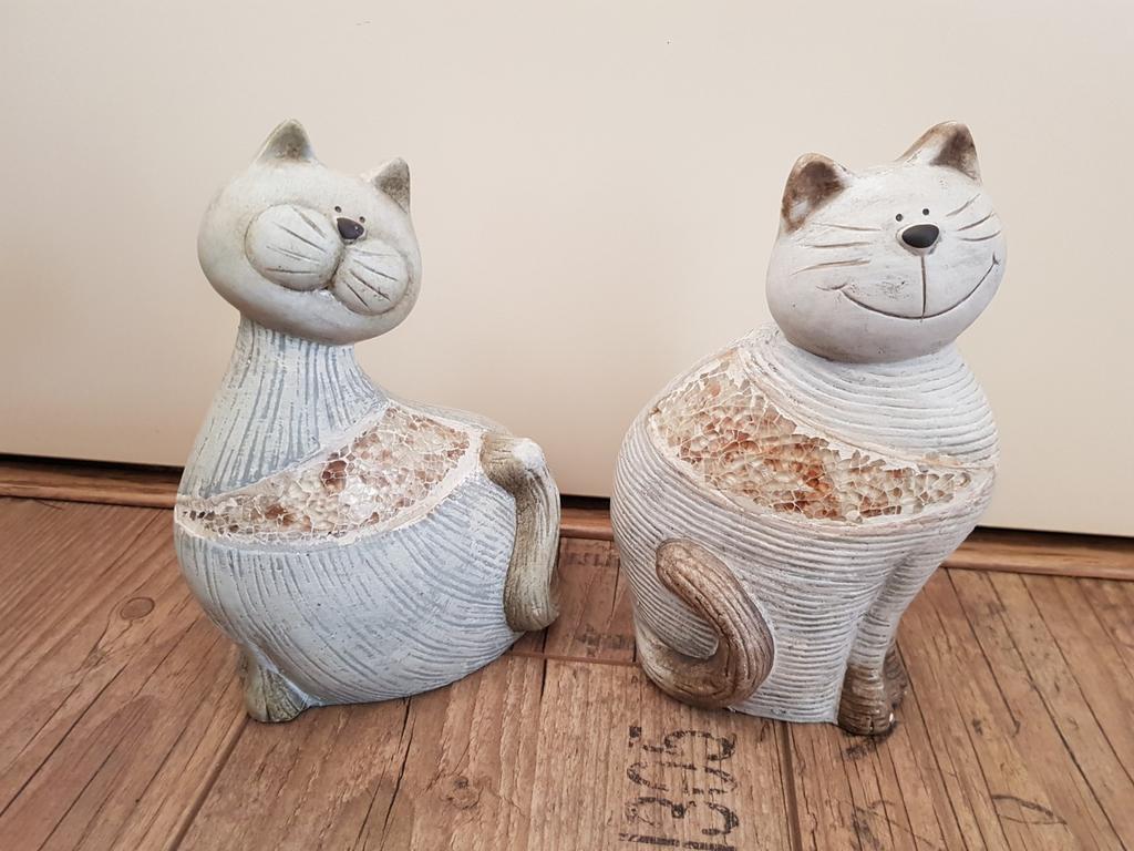 Kat katten beeld / poes poezen beelden, Verzamelen, Beelden en Beeldjes, Ophalen of Verzenden, Nieuw, Dier
