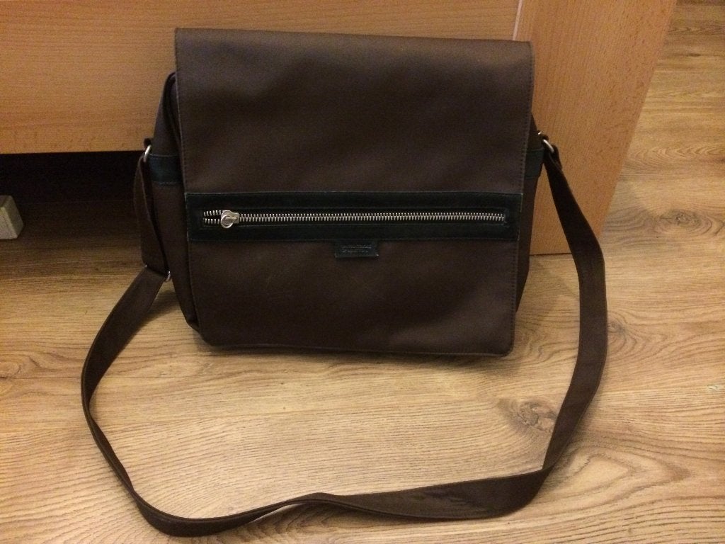 Tas Benetton bruin, Ophalen, Gebruikt, Bruin, Overige typen