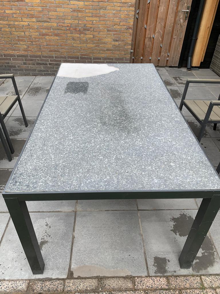 Tuintafel 100 x 180 gratis, Ophalen, Gebruikt, Rechthoekig