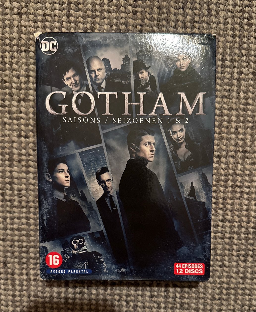 Gotham: Seizoenen 1 & 2 (DVD Boxset), NLO, Cd's en Dvd's, Engels, Vanaf 16 jaar, Seizoen 1, Misdaad
