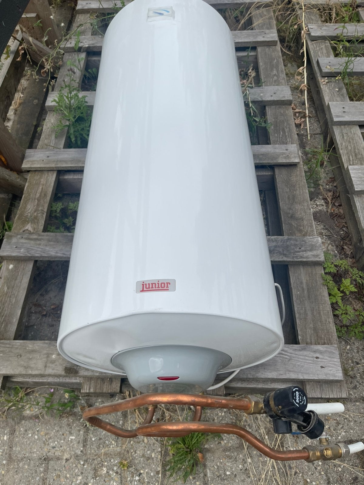 Ariston Junior Termosanitari NTS 120 2K elektrische boiler, Doe-het-zelf en Verbouw, Ophalen, Zo goed als nieuw, Douche