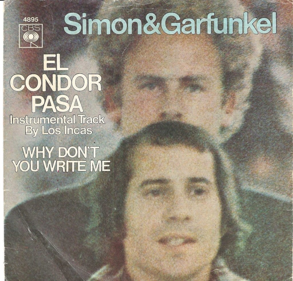 SIMON & GARFUNKEL 45T SINGLE: EL CONDOR PASA, Ophalen of Verzenden, Gebruikt, Pop