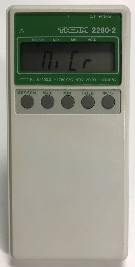 Therm 2280-2 (temperatuurmeetapparaat) met sensor  {2187}, Ophalen of Verzenden, Gebruikt