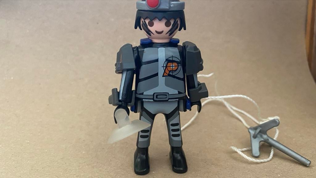 Playmobil Top Agents 4881 Special Agent (mist zuignap), Ophalen of Verzenden, Gebruikt, Jongen of Meisje
