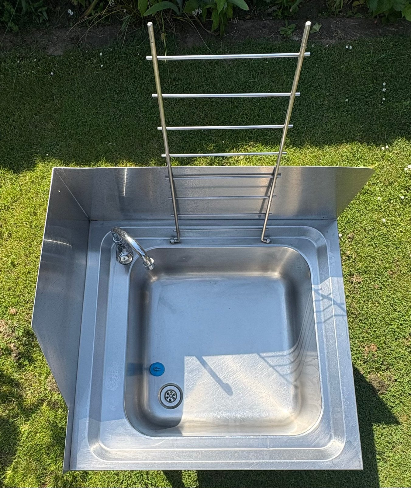 mobiele wasbak rvs, Zo goed als nieuw, Minder dan 100 cm, 25 tot 50 cm, 50 tot 100 cm