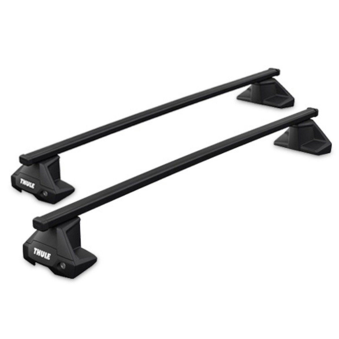 THULE SquareBar Evo dakdragers Mini Cooper F55 glad dak, Auto diversen, Dakdragers, Ophalen of Verzenden, Zo goed als nieuw