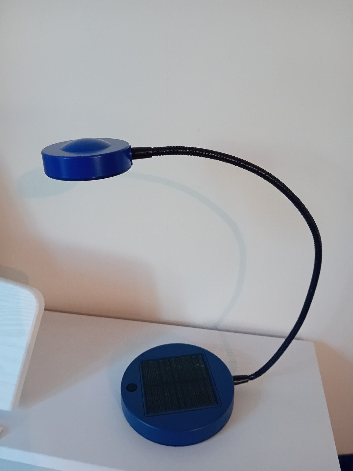 IKEA Solar Tafellamp - Blauw, Werkt op Zonlicht, Ophalen of Verzenden