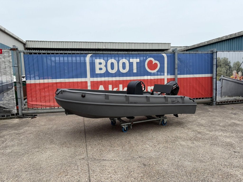 Whaly 380 Mercury 20 k bj. 2025, Watersport en Boten, Gebruikt, 4 m, Benzine, Overige materialen