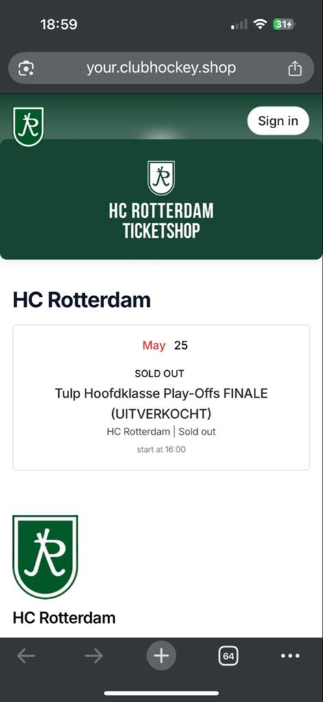 Rotterdam - Amsterdam GEVRAAGD, Tickets en Kaartjes, Sport | Overige, Eén persoon