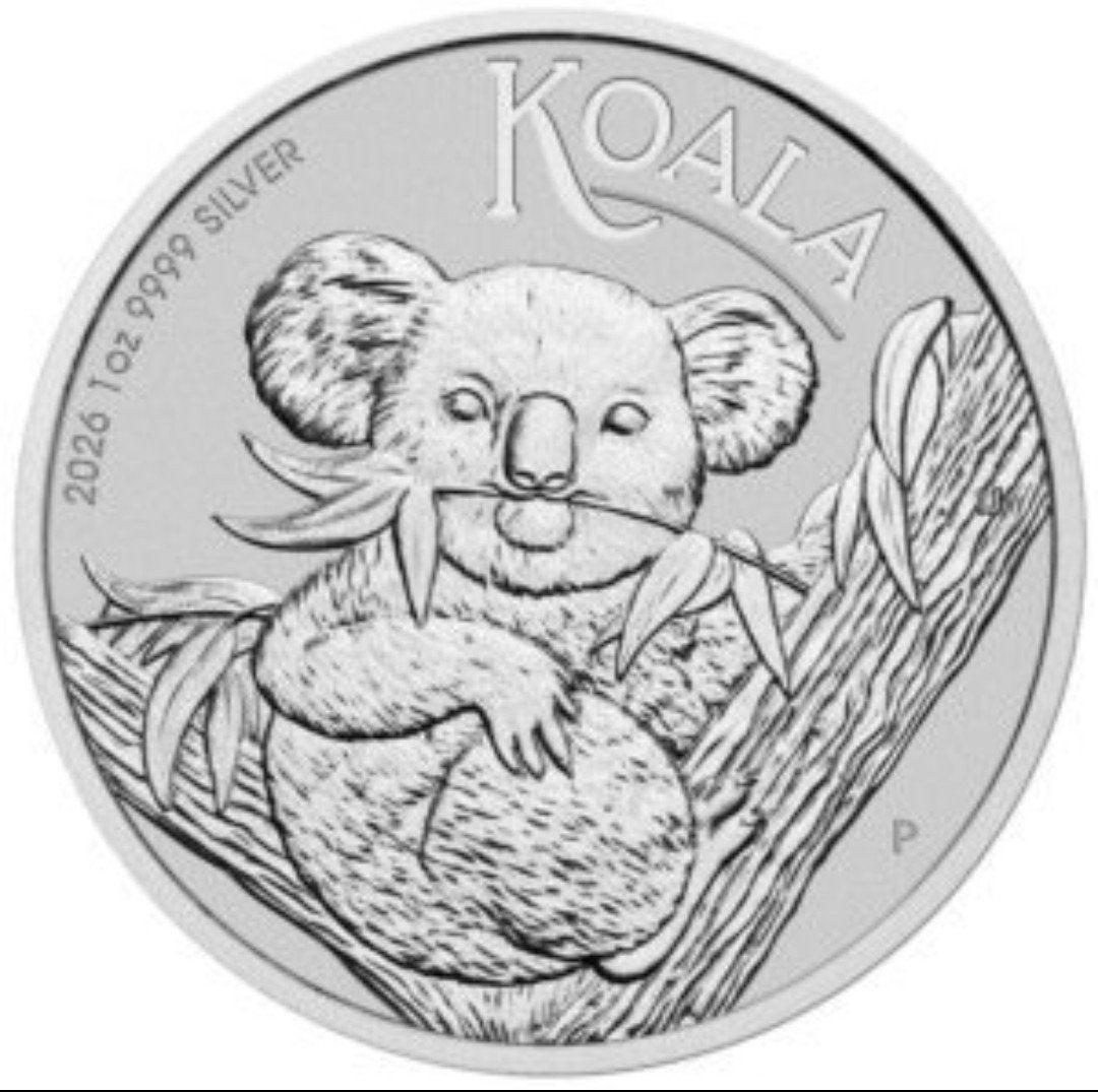 2026 Australische Koala 1 oz Zilveren Munt Charles III, Verzenden, Losse munt, Zilver
