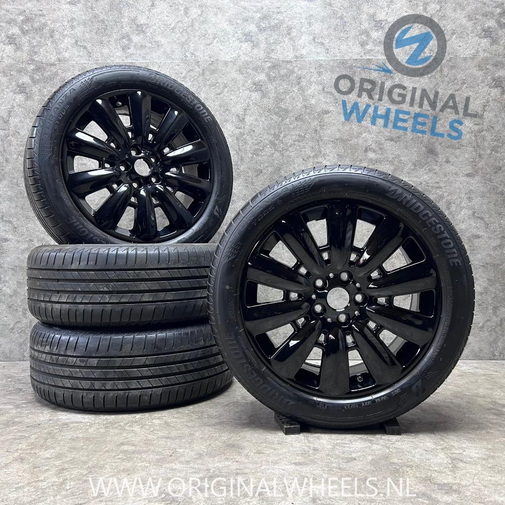 18 inch originele velgen + zomerbanden MINI Countryman F60, Auto-onderdelen, 18 inch, Gebruikt, Banden en Velgen, Mini