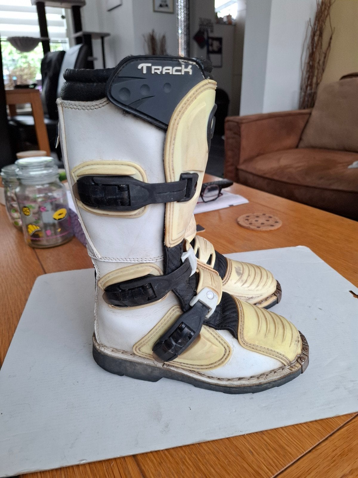 crosslaarzen merk Kenny maat 32 kinderlaarzen, Motoren, Kleding | Motorkleding, Ophalen of Verzenden, Tweedehands, Laarzen