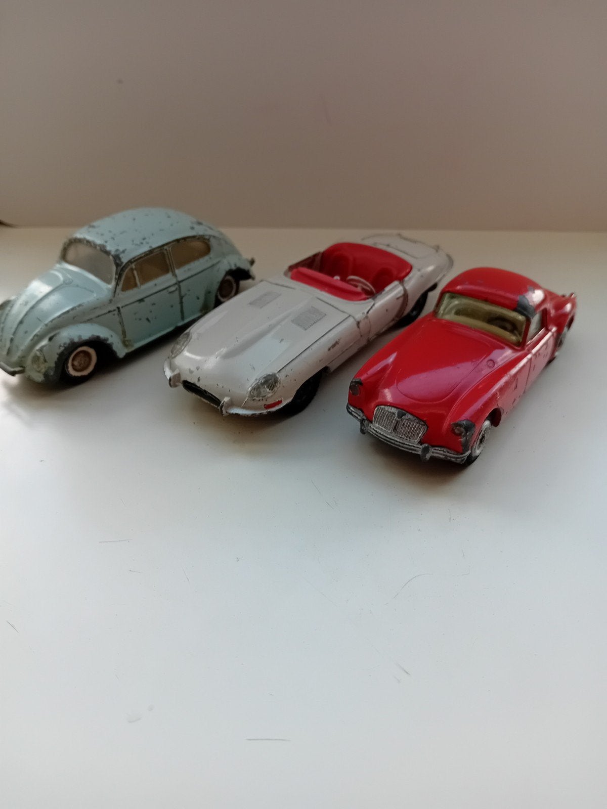Tekno Denmark Jaguar, mg,vw., Hobby en Vrije tijd, Modelauto's | 1:43, Ophalen of Verzenden, Auto, Overige merken