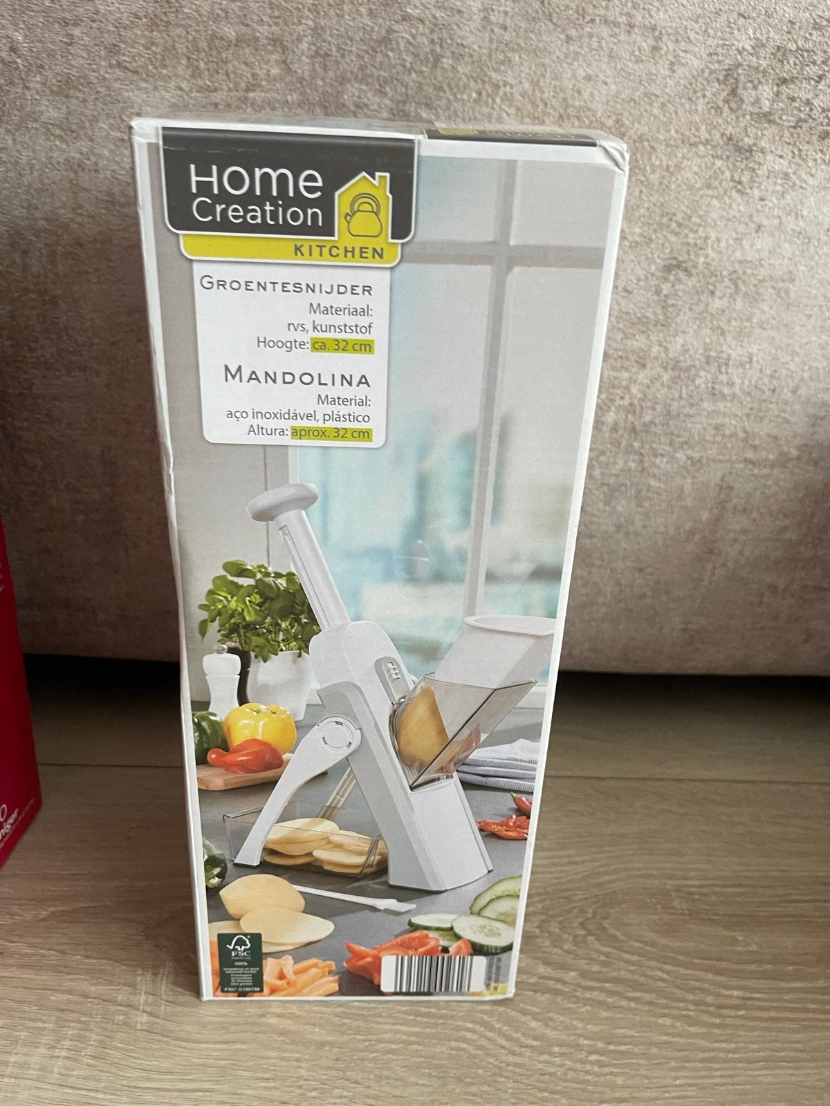 Home Creation Groentesnijder Mandolina - Nieuw, Ophalen, Overige typen, Kunststof, Nieuw
