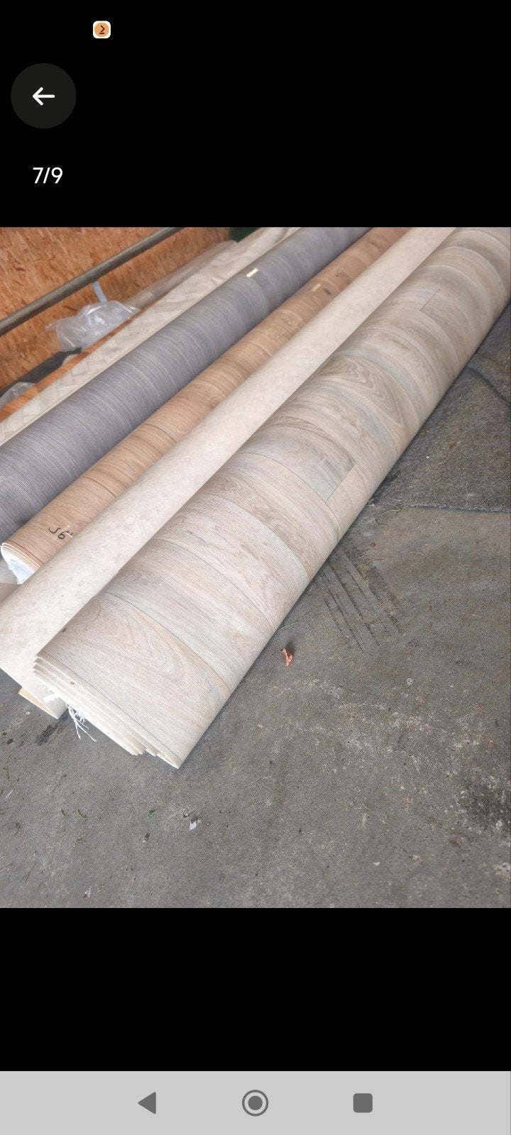 Vinyl vloer nieuw 3x4 4x4 5x4 6x4 7x4 8x4 9x4, Huis en Inrichting, Stoffering | Vloerbedekking, Ophalen of Verzenden, Nieuw, 10 tot 25 m²