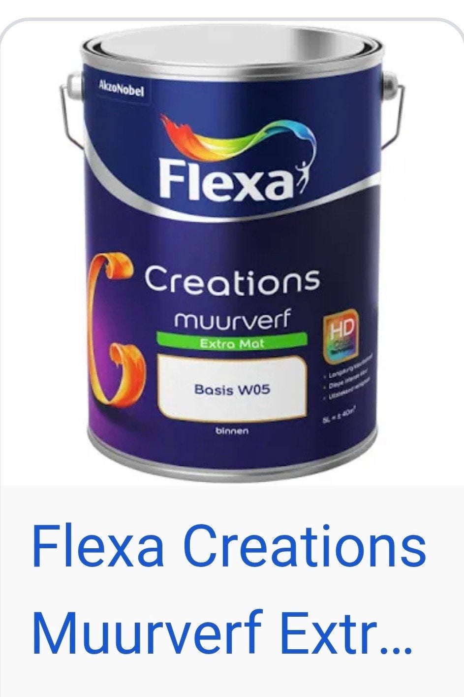 Flexa Creations Muurverf Extra Mat Sandy Beach, 5 tot 10 liter, Ophalen, Nieuw, Verf