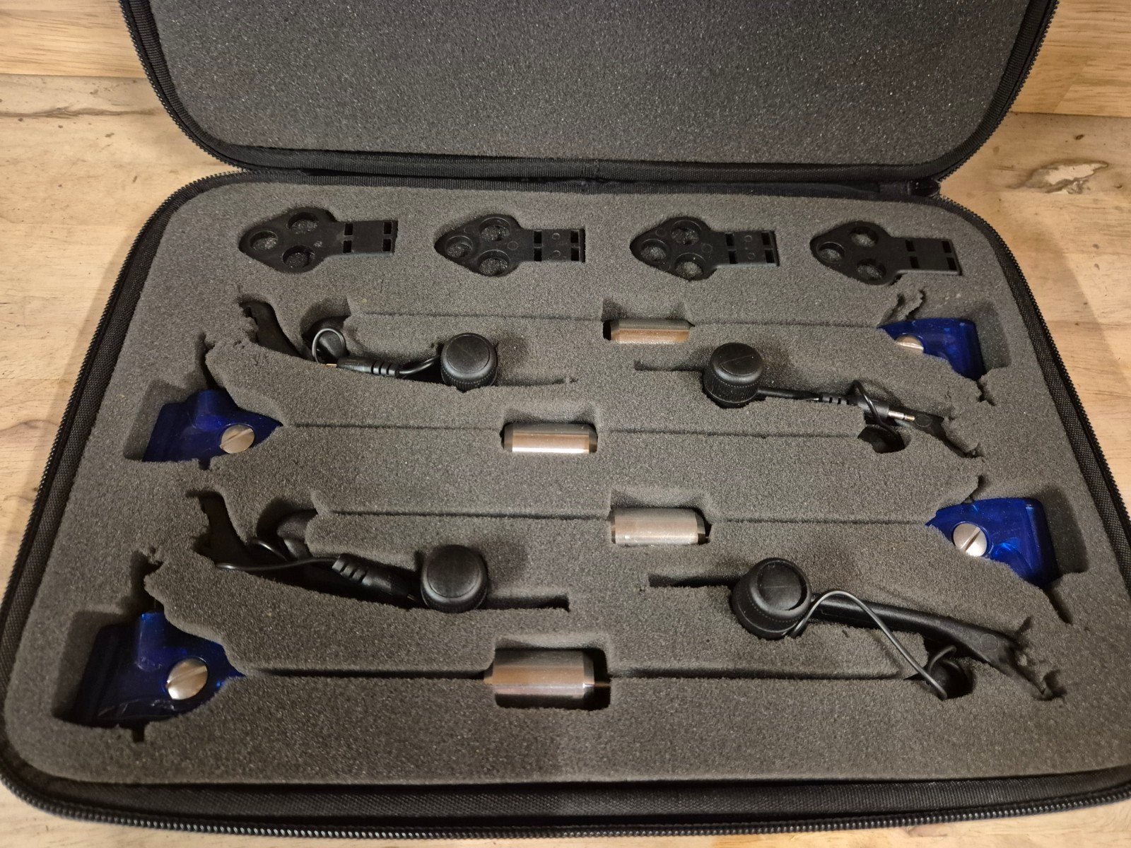 Fox illuminated blue 4 rod swinger set., Ophalen of Verzenden, Zo goed als nieuw, Overige typen