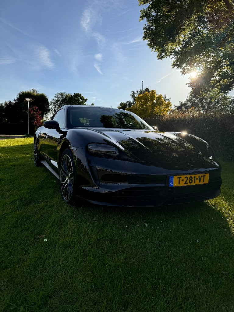 Porsche Taycan perf. Battery Plus | Panorama | HUD-Inn.Drive, Auto's, Zwart, 0 kg, Zwart, Leder