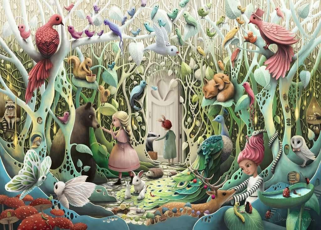 Ravensburger legpuzzel 1000 stukken nieuw De geheime Tuin, Ophalen, 500 t/m 1500 stukjes, Nieuw, Legpuzzel