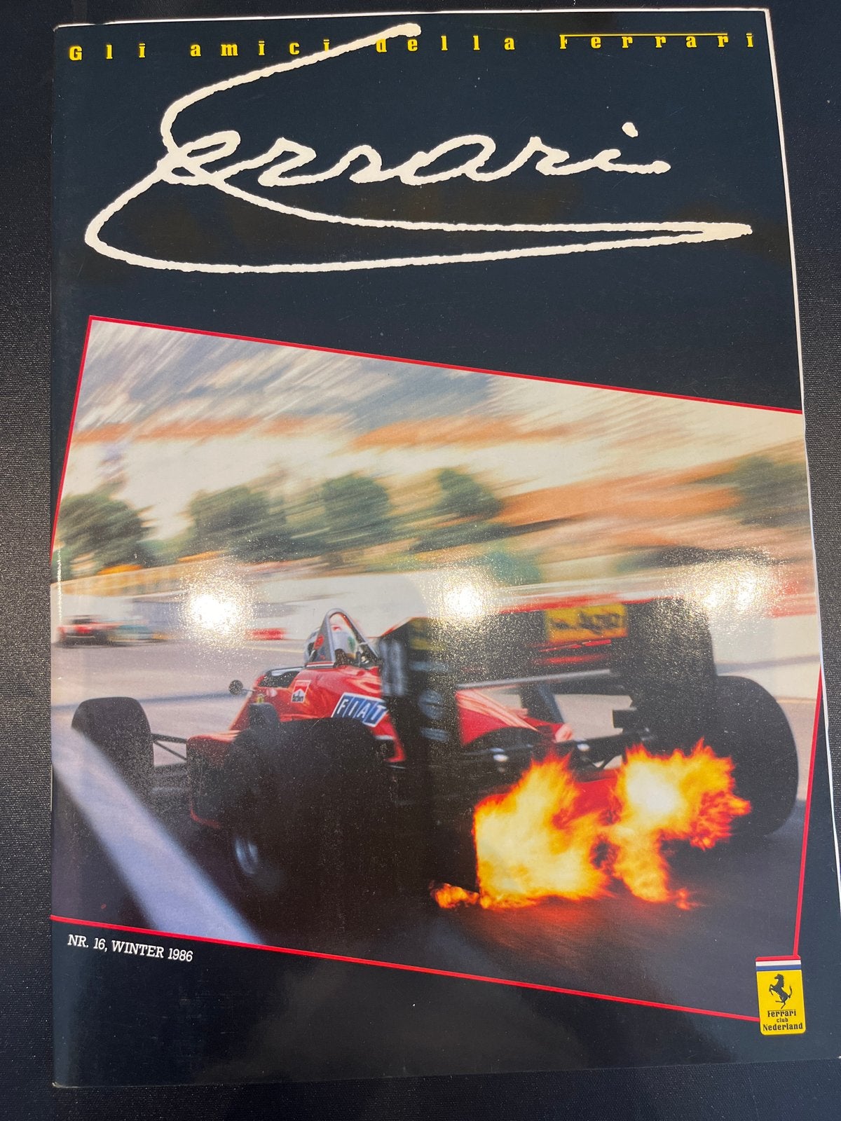 Ferrari Magazine Gli Amici della Ferrari Nr. 16 Winter 1986, Ophalen of Verzenden, Gelezen, Ferrari