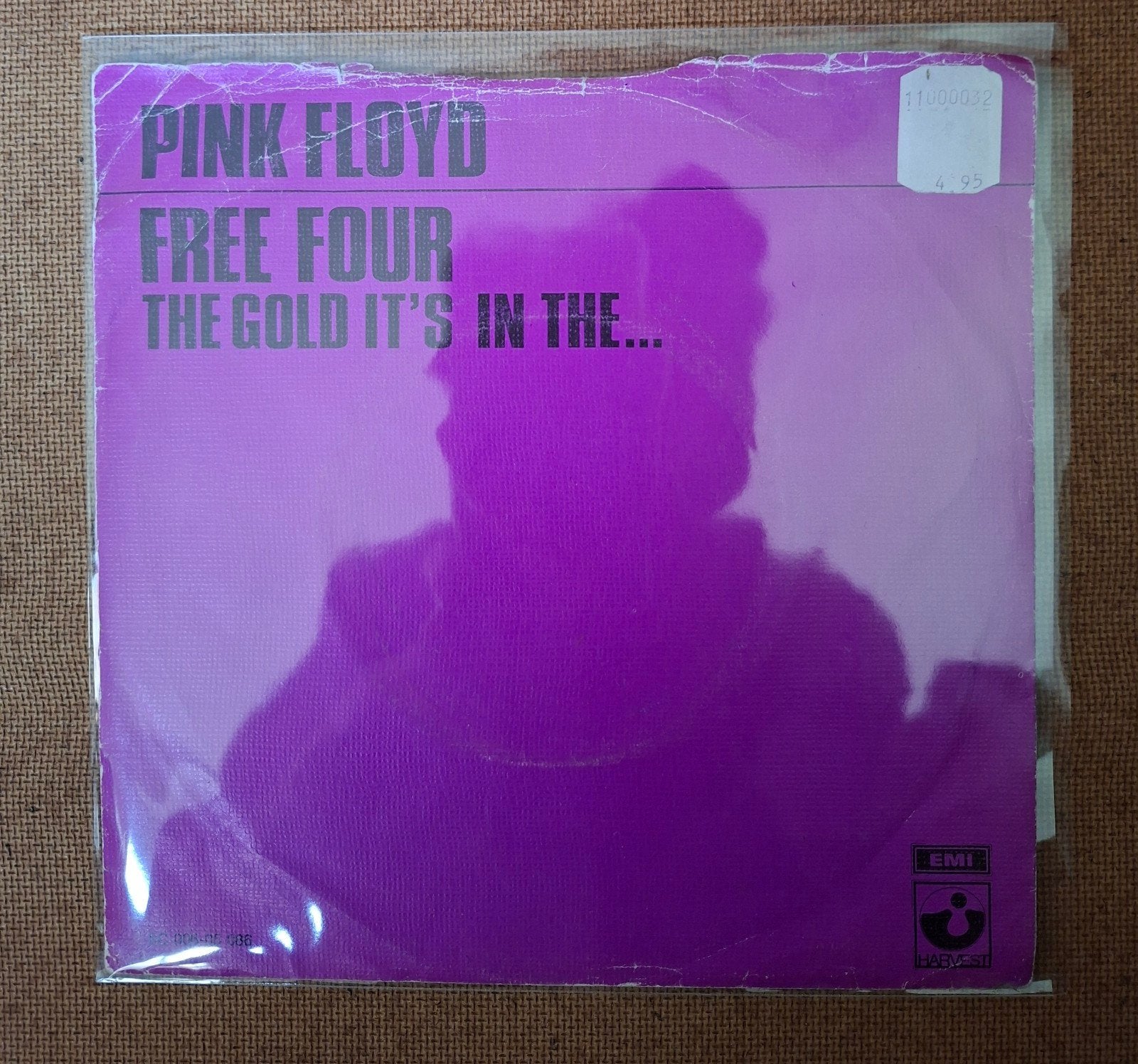 Pink Floyd  - Free four - Single is TOP, Cd's en Dvd's, Vinyl Singles, Ophalen of Verzenden, Gebruikt, 7 inch, Pop