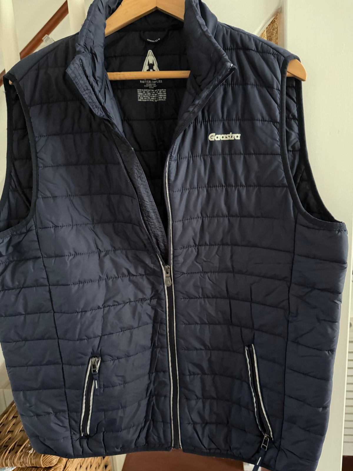 Gaastra bodywarmer, maat L, Ophalen of Verzenden, Zo goed als nieuw, Maat 52/54 (L), Blauw