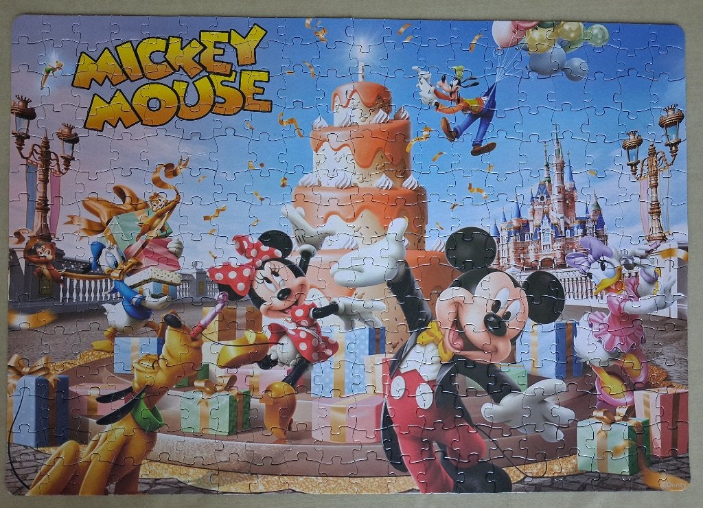 Disney puzzel, Ophalen of Verzenden, Minder dan 500 stukjes, Gebruikt, Legpuzzel