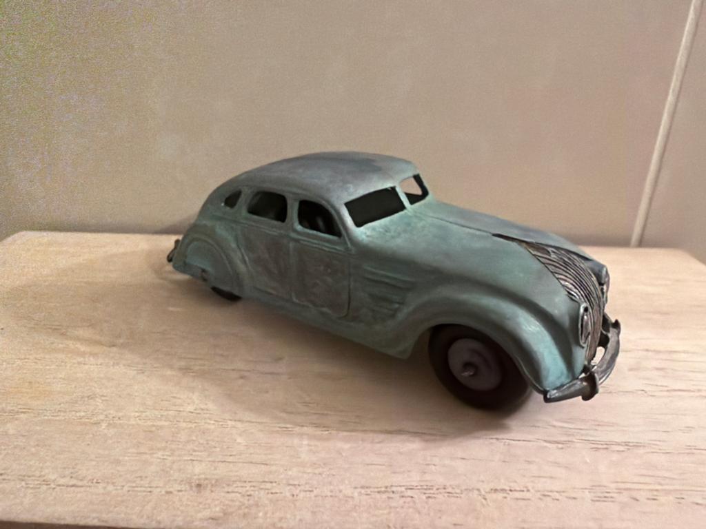 Zeldzame Dinky Toys Chrysler Airflow - Vooroorlogs, D, Gebruikt, Dinky Toys, Ophalen of Verzenden