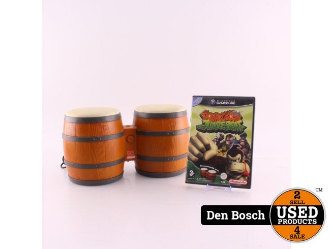 Donkey Kong Jungle Beat + Donkey kong bongo | GC Game, Nintendo, Zo goed als nieuw, Support@nintendo.com, 11-1 Hokotate-cho, Kamitoba, Minami-ku
Kyoto 601-8501
Japan