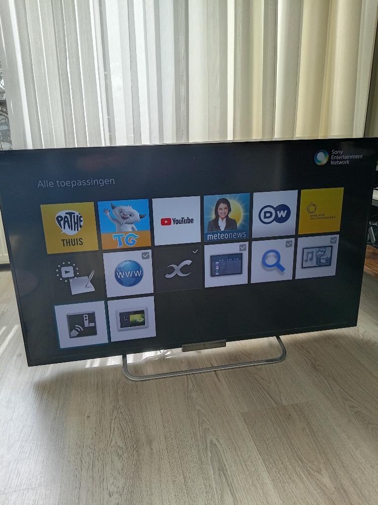 tv sony 42 inch smart televisie, Ophalen, LED, Zo goed als nieuw, 100 Hz