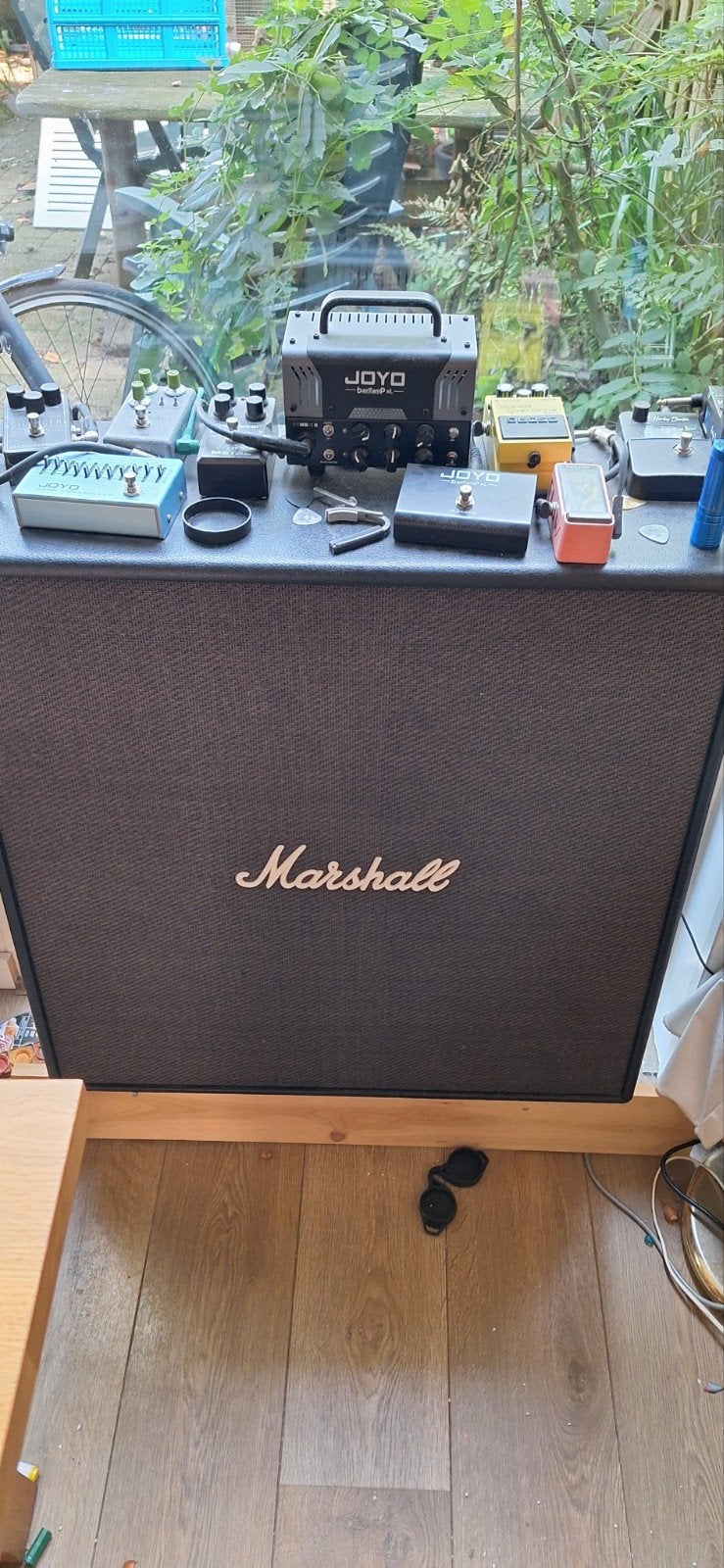 Joyo Zombie II BanTamP XL met Marshall CODE412 cab, Muziek en Instrumenten, Ophalen, Gebruikt, Gitaar, 100 watt of meer