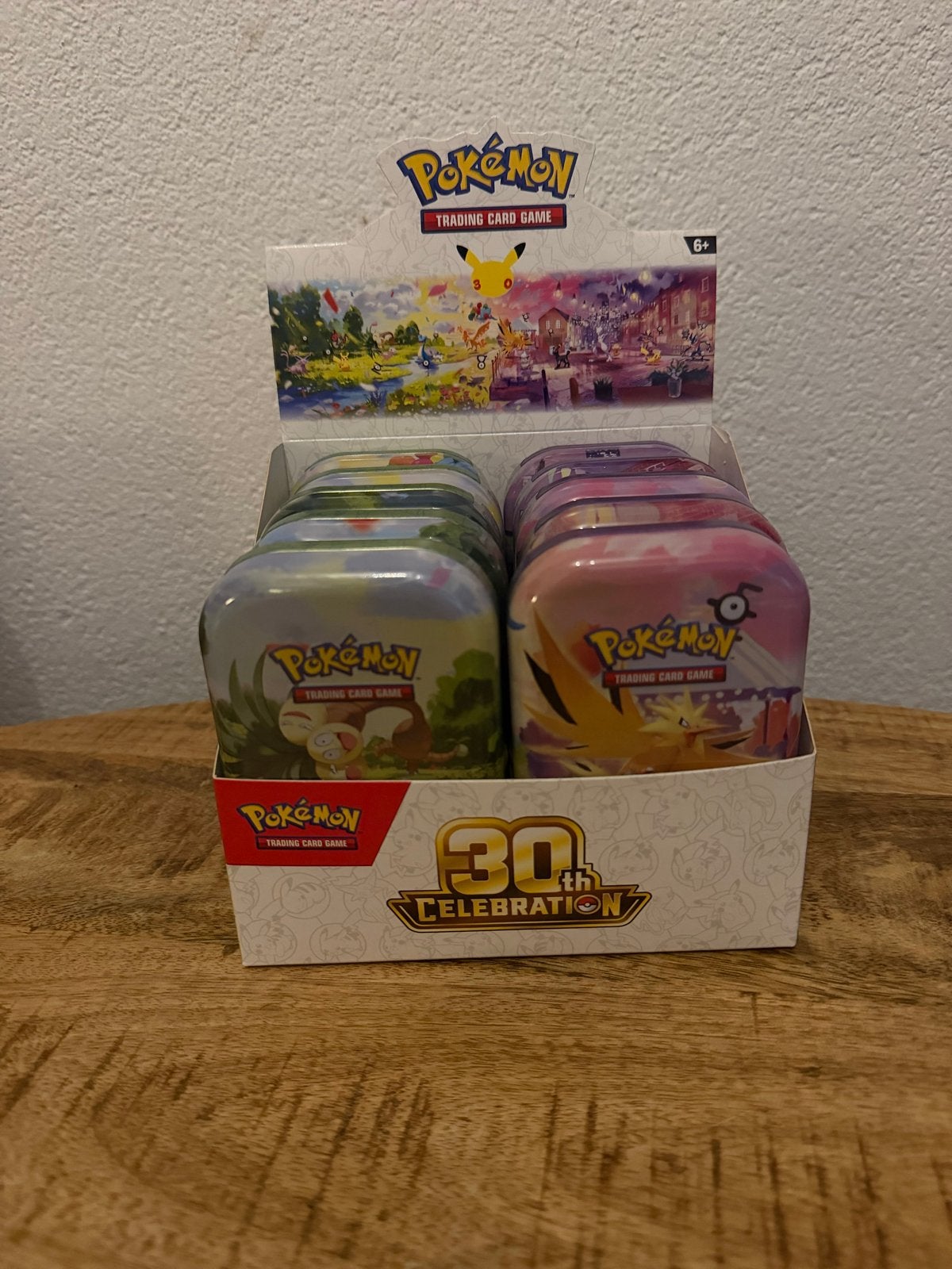 Pokémon 30th Celebration Mini Tins LOSSE VERKOOP!, Ophalen of Verzenden, Nieuw, Overige typen