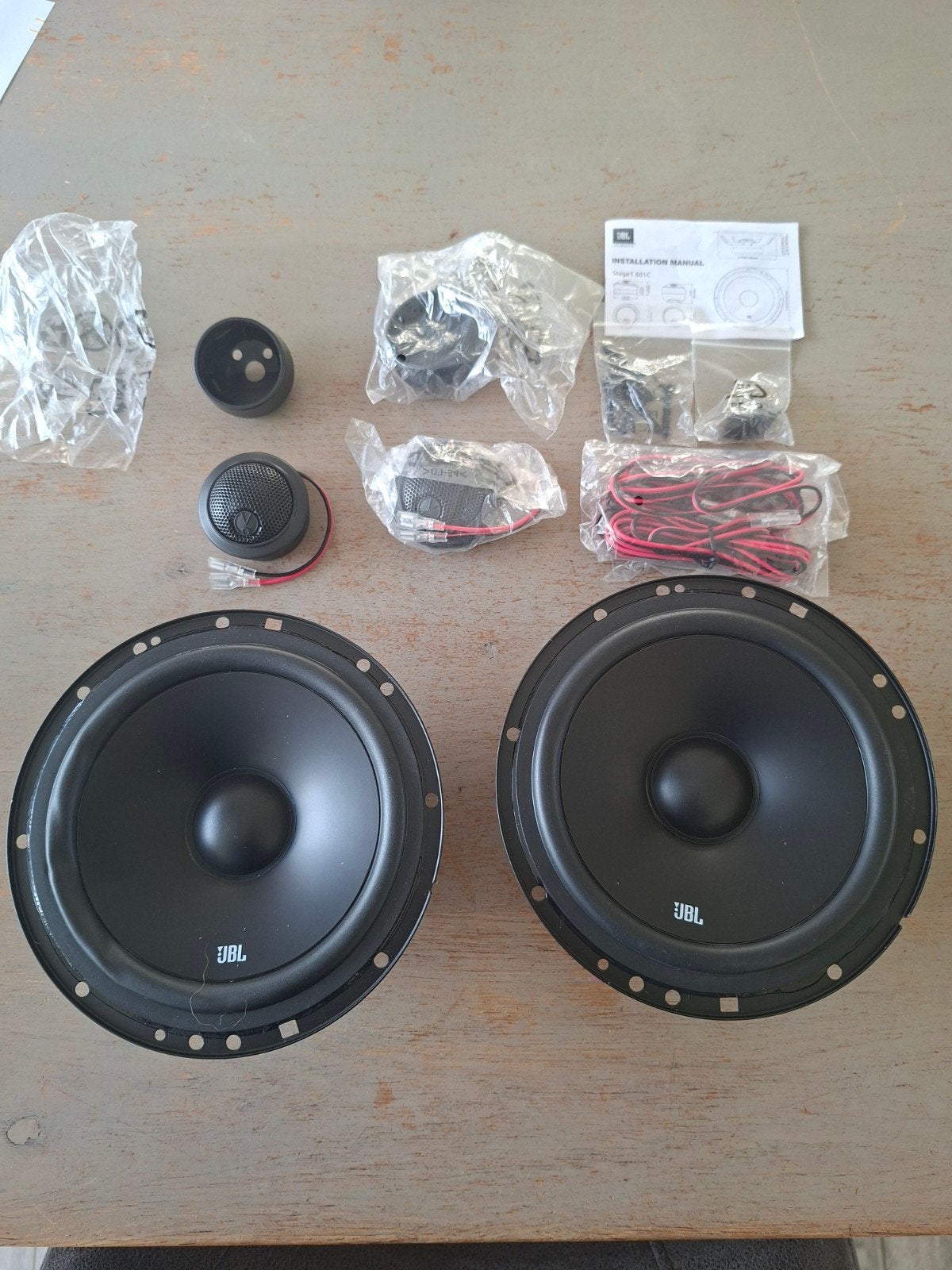 JBL Stage1 601C Componenten Speakerset - Nieuw, Ophalen of Verzenden, Nieuw