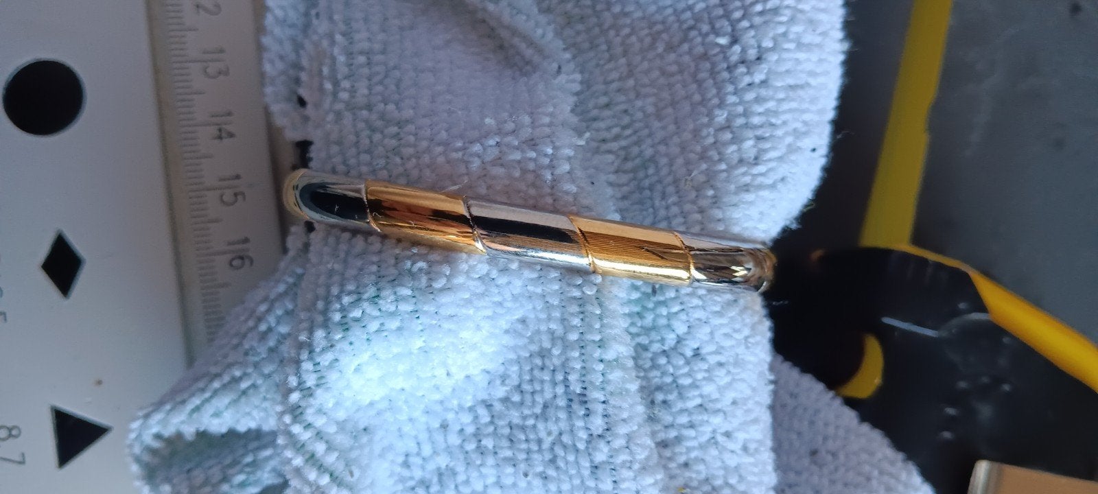 Vintage Slavenarmband Goudkleurig en Zilverkleurig, Sieraden, Tassen en Uiterlijk, Ophalen of Verzenden, Gebruikt, Goud, Overige materialen