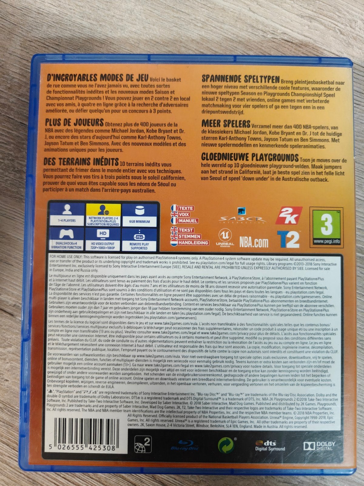 NBA 2K Playgrounds 2 PS4, 2K Games, 2100 Lakeside Blvd, Suite 120, Owings Mills, MD 21117, USA, Ophalen of Verzenden, Eén computer