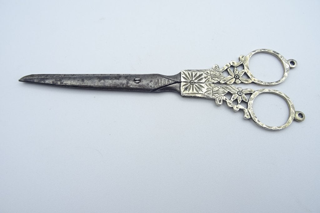 Schaar, Hollands antiek, zilver. 125,00 euro., Antiek en Kunst, Verzenden, Zilver