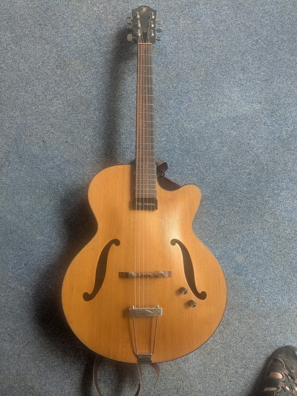 Jazz Guitar Archtop Furch, Ophalen of Verzenden, Gebruikt, Hollow body, Overige merken